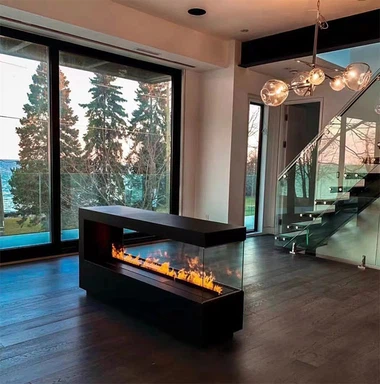 3D Water Vapor Fireplace