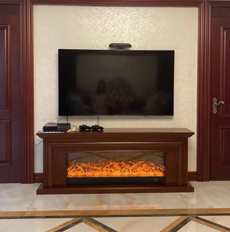 Built-in Electric Fireplace With TV Stand