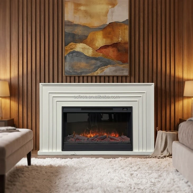 TV Stand With Electric Fireplace L1400