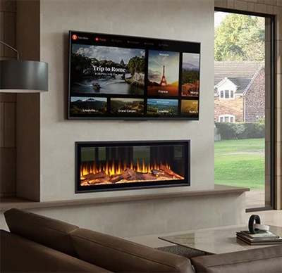 Built-in Electric Fireplace 50inch